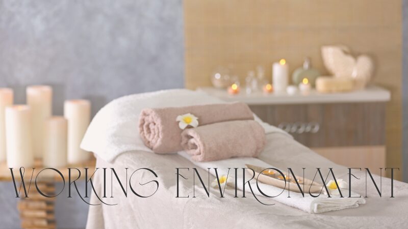 リラクゼーションサロンの部屋