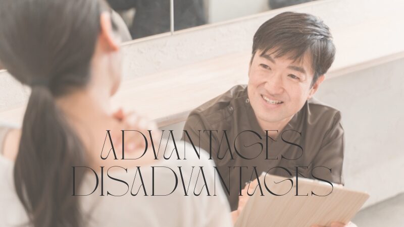 男性セラピストとお客様の問診